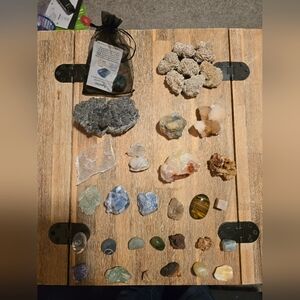 Natural Rock & Gem Collection Set
